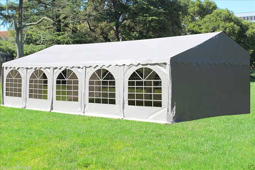32 x 16 White PVC Party Tent Canopy