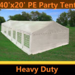 20 x 40 Heavy Duty White Tent Canopy Gazebo