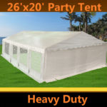 26 x 20 White Tent