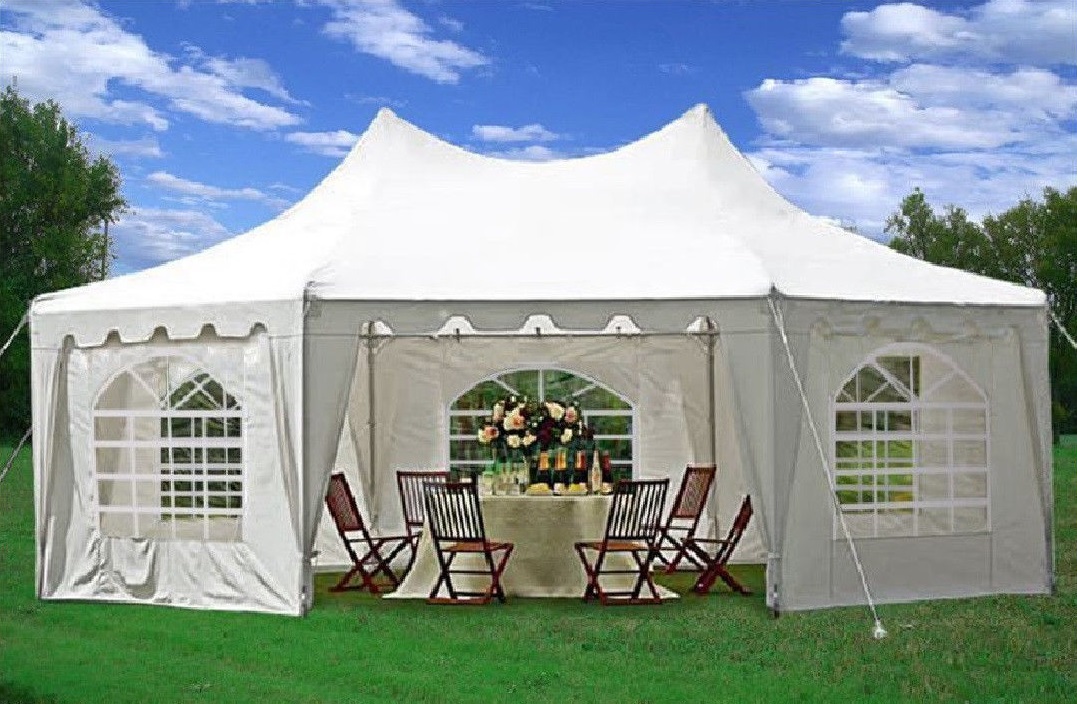 22 x 16 Heavy Duty Party Tent Gazebo  4 Colors