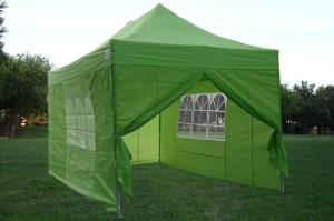 10 x 15 Emerald Green Pop Up Tent