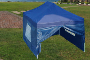 10 x 15 Navy Blue Pop Up Tent