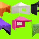 10 x 15 Pop Up Tents Multiple Colors