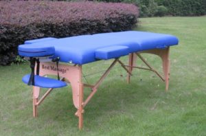 Portable Massage Table - Blue
