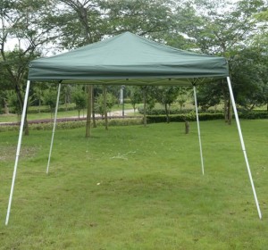 10 x 10 Green EZ Pop Up Tent
