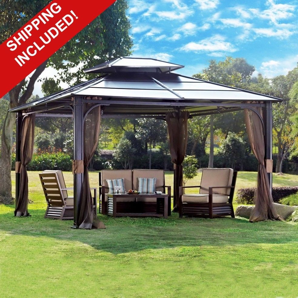 outdoor canopy gazebo menards