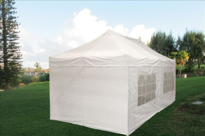 10 x 20 White Pop Up Tent Canopy Gazebo