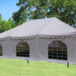 30 x 20 White PVC Pole Tent