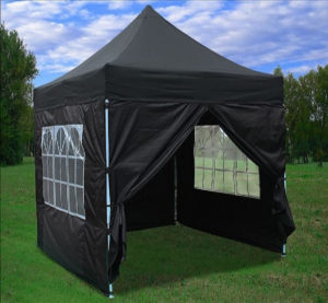 8 x 8 Black Pop Up Tent Basic