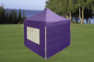 8 x 8 Purple Basic Pop Up Tent