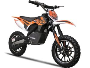 MotoTec Electric Dirt Bike Orange
