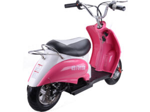 MotoTec Electric Moped 24v Pink 2