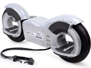 MotoTec Wheelman V2 1000w Electric Skateboard Silver 4