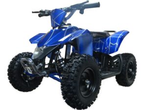 Mototec Electric Mini Quad ATV V3 Blue 2