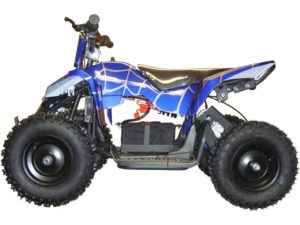 Mototec Electric Mini Quad ATV V3 Blue 5