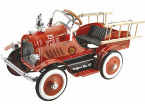 Kalee Deluxe Fire Truck Pedal Car