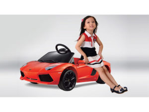 Kids Lamborghini Power Wheel Orange 6