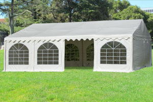 26 x 16 White PVC Party Tent 2