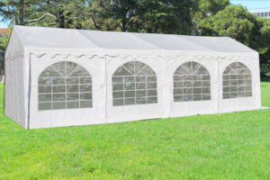 26 x 16 White PVC Party Tent 4