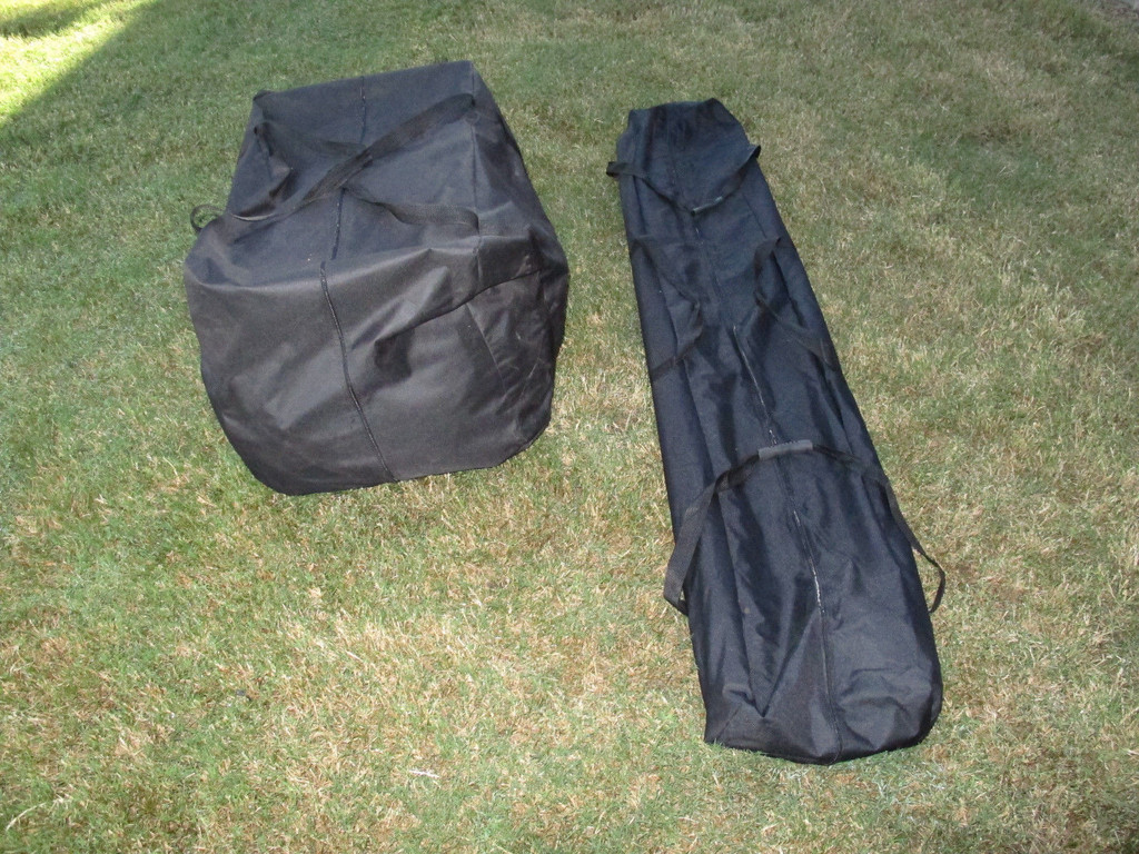 Party Tent Storage Bags - Long Bag, Short Bag & Wheel Bag