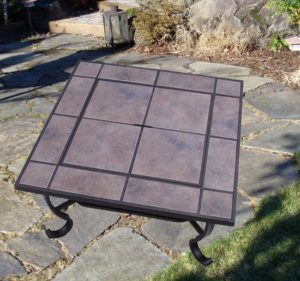 32 Inch Square Outdoor Metal Fire Heat Pit 5 - 5972-2121