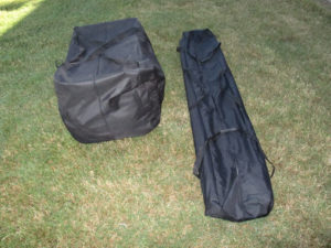 20 x 40 PVC Pole Tent Canopy Carrying Case 2