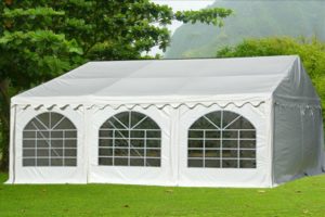 20 x 20 White PVC Party Tent Canopy 3