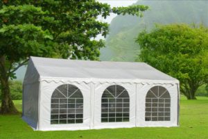 20 x 20 White PVC Party Tent Canopy 5