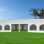 46 x 26 White PVC Party Tent Canopy