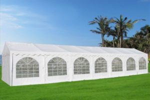 46 x 26 White PVC Party Tent Canopy 3