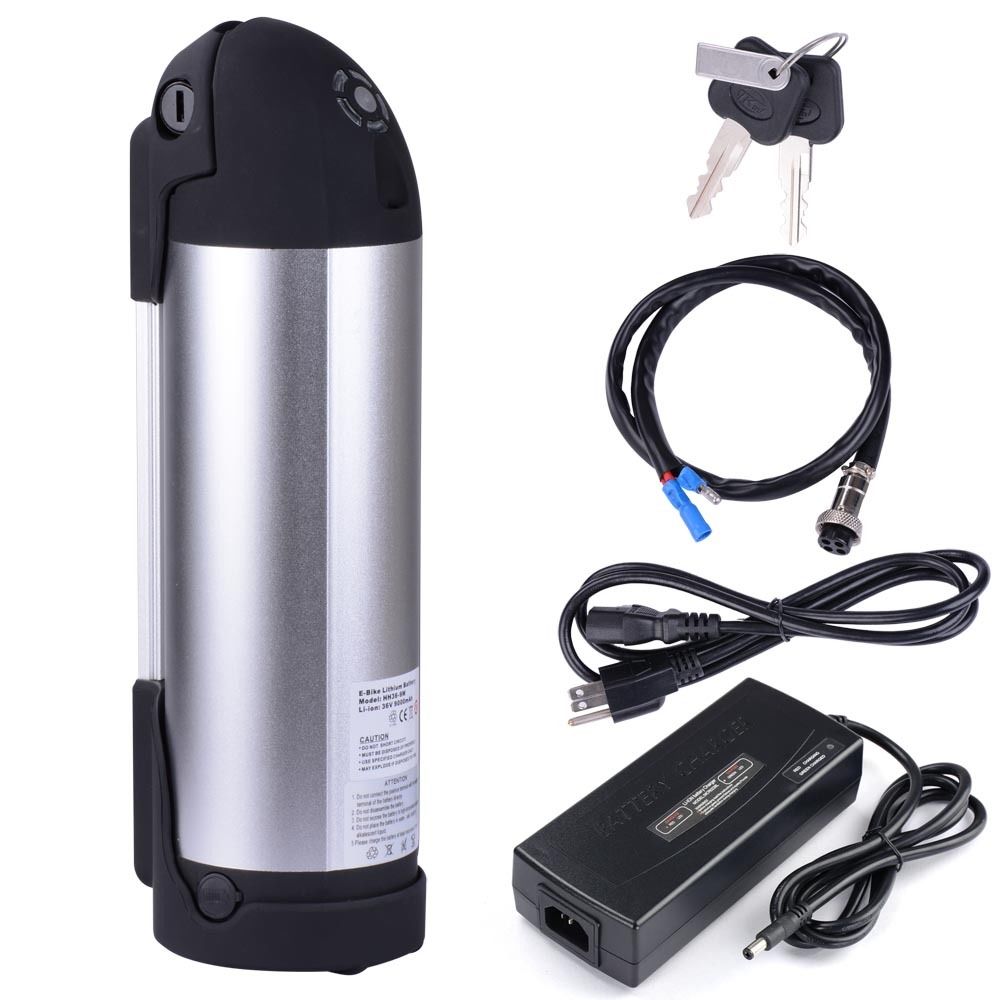 Electric Bicycle Battery Bottle Li-Ion Lithium Polymer - 36V 10ah