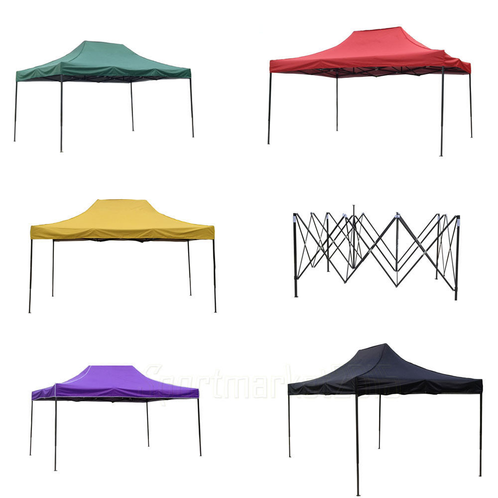10x15 Commercial Pop Up Outdoor Canopy Party Weeding Cater Event Pavilion Tent 
