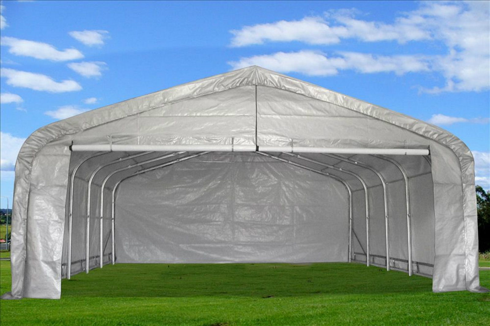 Temporary shop garage tent