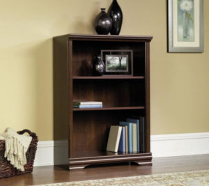 3 Shelf Adjustable Bookcase - Cherry 3