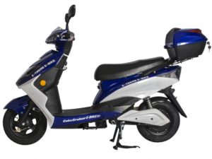 Cabo Cruiser 600 Watt Electric Scooter Moped - Blue 3