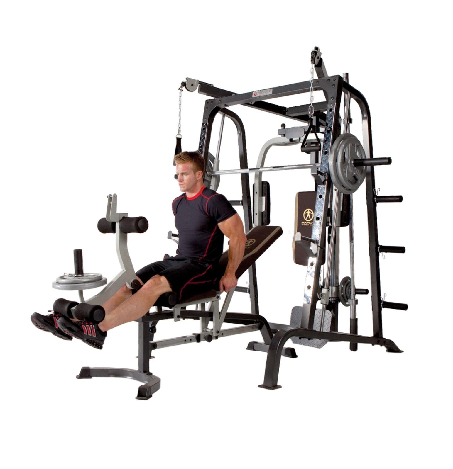 Deluxe Diamond Elite Smith Cage Total Body Gym