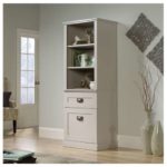 Tall Storage Cabinet - Cobblestone White