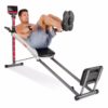 Total gym 1400 deluxe home fitness exercise machine equipment with workout online dvd