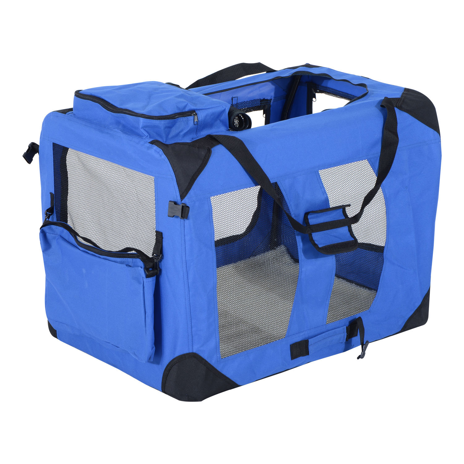 32 Inch Soft Sided Folding Crate Pet Carrier