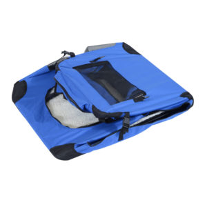 32 Inch Soft Sided Folding Crate Pet Carrier Blue 5
