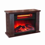 750 Watt Infrared Mini Fireplace Heater