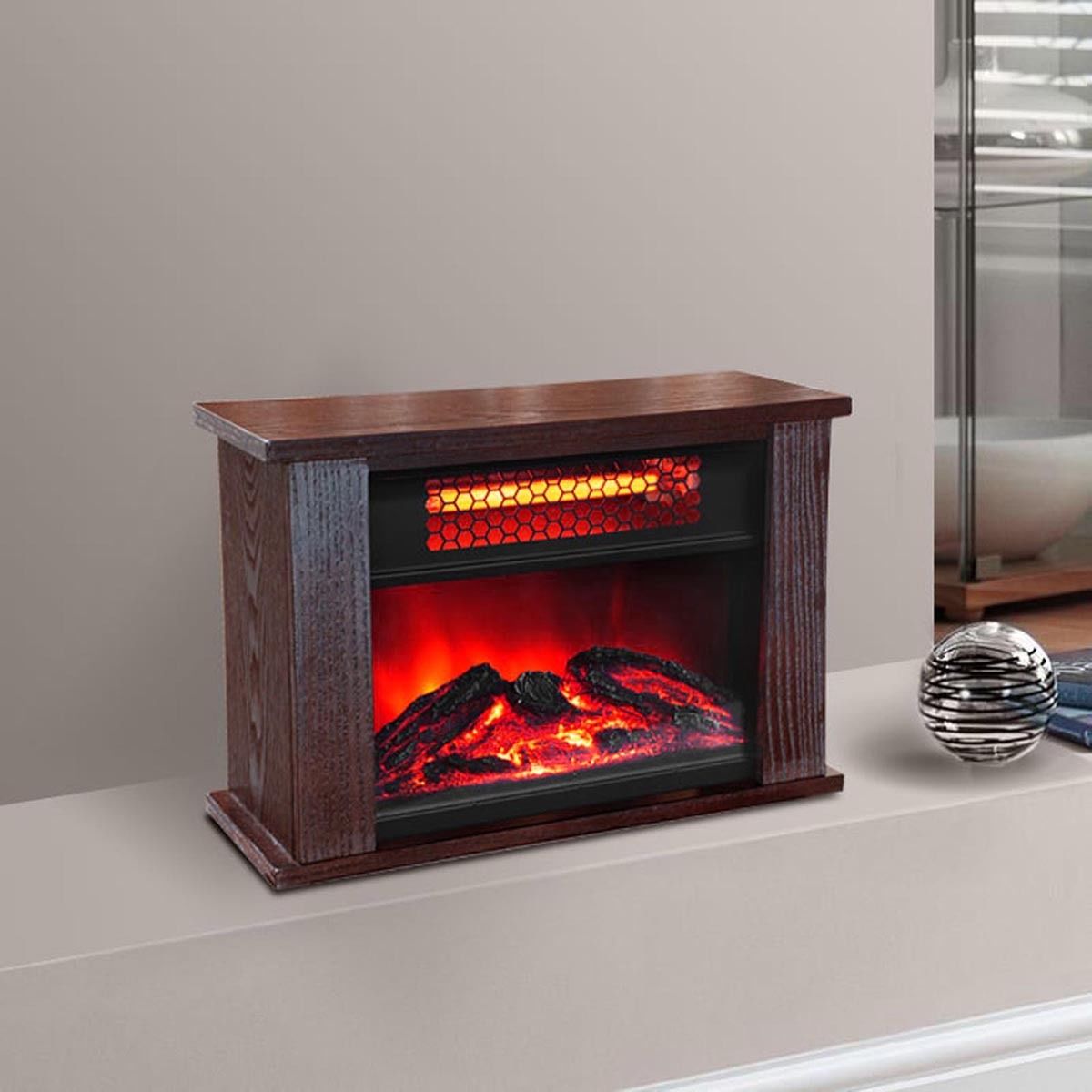 chimney free electric fireplace 3d