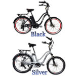 Hanalei Electric Step Through Beach Cruiser Bicycle - Featured Image