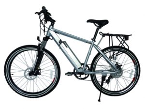 Rubicon 36 Volt Lithium Powered Electric Mountain Bicycle - Silver 4