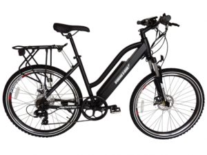 Sedona 36 Volt Lithium Powered Electric Step-Through Mountain Bicycle - Black 2