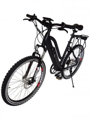 Sedona 36 Volt Lithium Powered Electric Step-Through Mountain Bicycle - Black 3