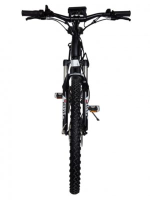 Sedona 36 Volt Lithium Powered Electric Step-Through Mountain Bicycle - Black Front