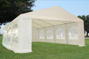 26 x 16 White Party Tent