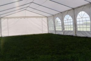 26 x 16 White Party Tent 4