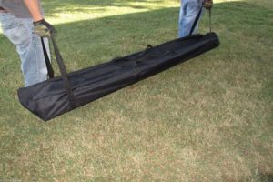 20 x 20 Budget PVC Tent Canopy - Long Bag